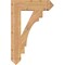 Ekena Millwork Merced Arts & Crafts Smooth Bracket, Western Red Cedar, 5 1/2"W x 24"D x 36"H BKT06X24X36MRC03SWR - alternate 2